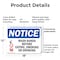 Signmission Safety Culture Sign, 18 in Width, Plastic, Rectangle OS-2PACK-NS-P-1218-L-16856 - alternate 2